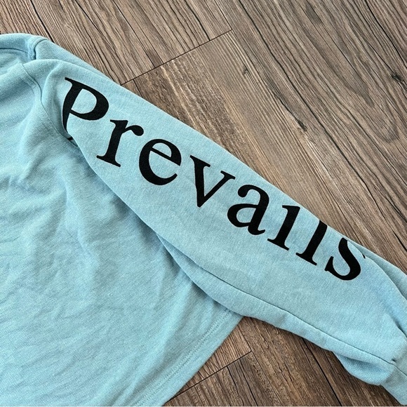 NWT Ces Femme Perseverance Prevails Crop Sweatshirt Large Sage - Picture 6 of 9